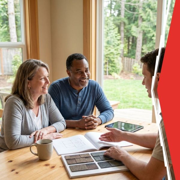 discussing roof materials 