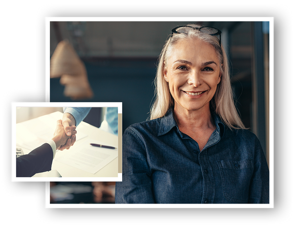 smiling woman