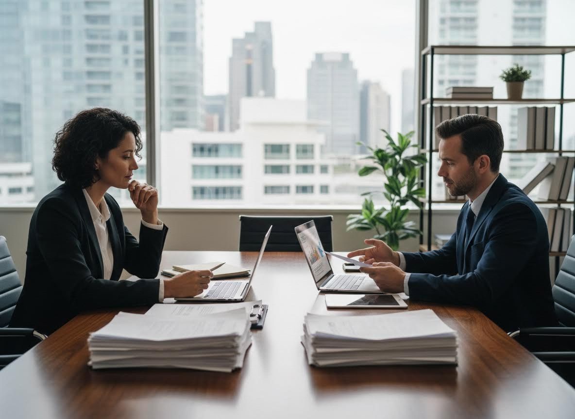 Business Professionals in Meeting