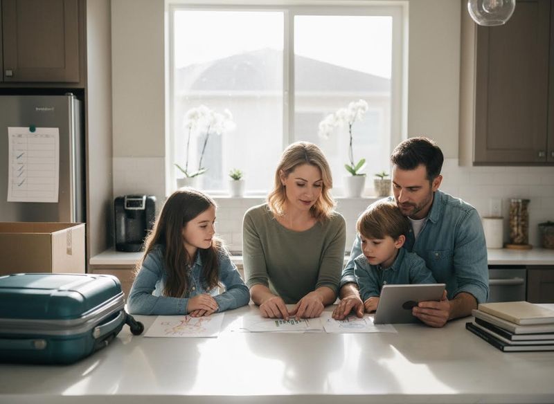 Family planning relocation in kitchen