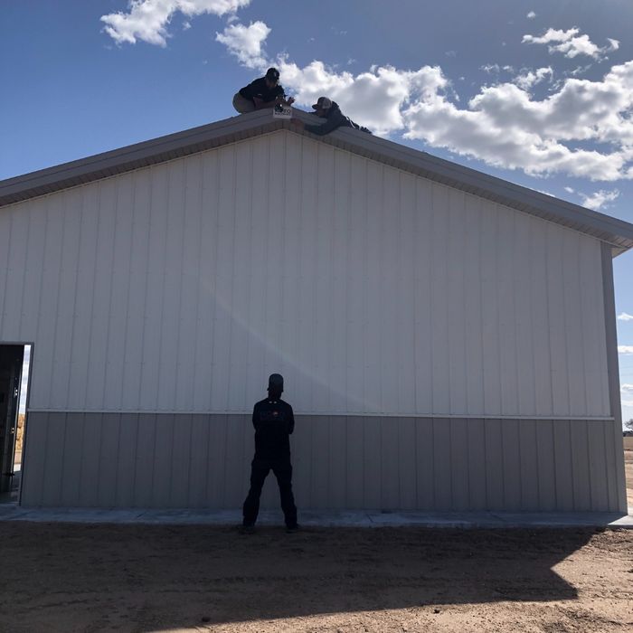 finished pole barn
