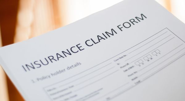 an insurance claim form