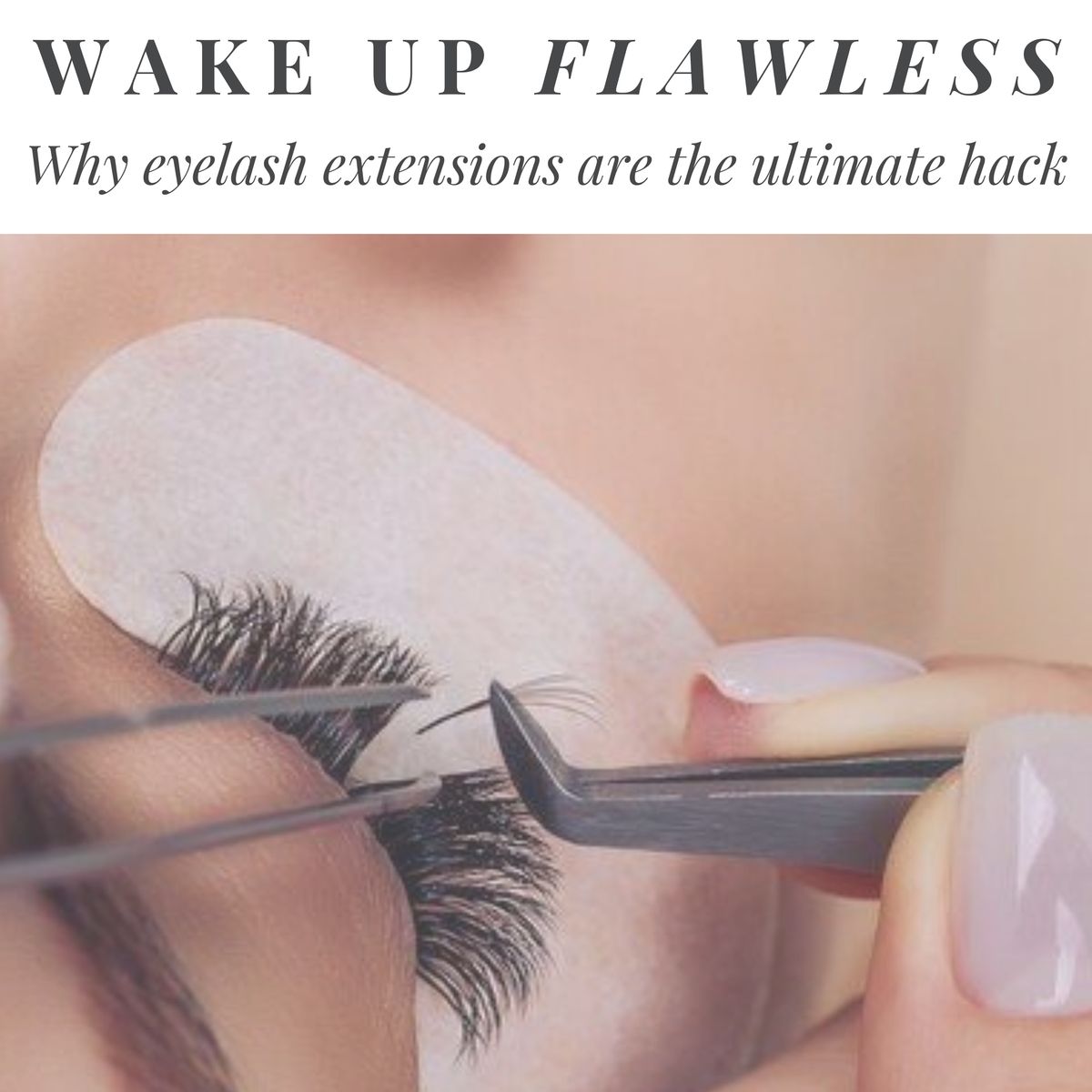Eyelash extensions