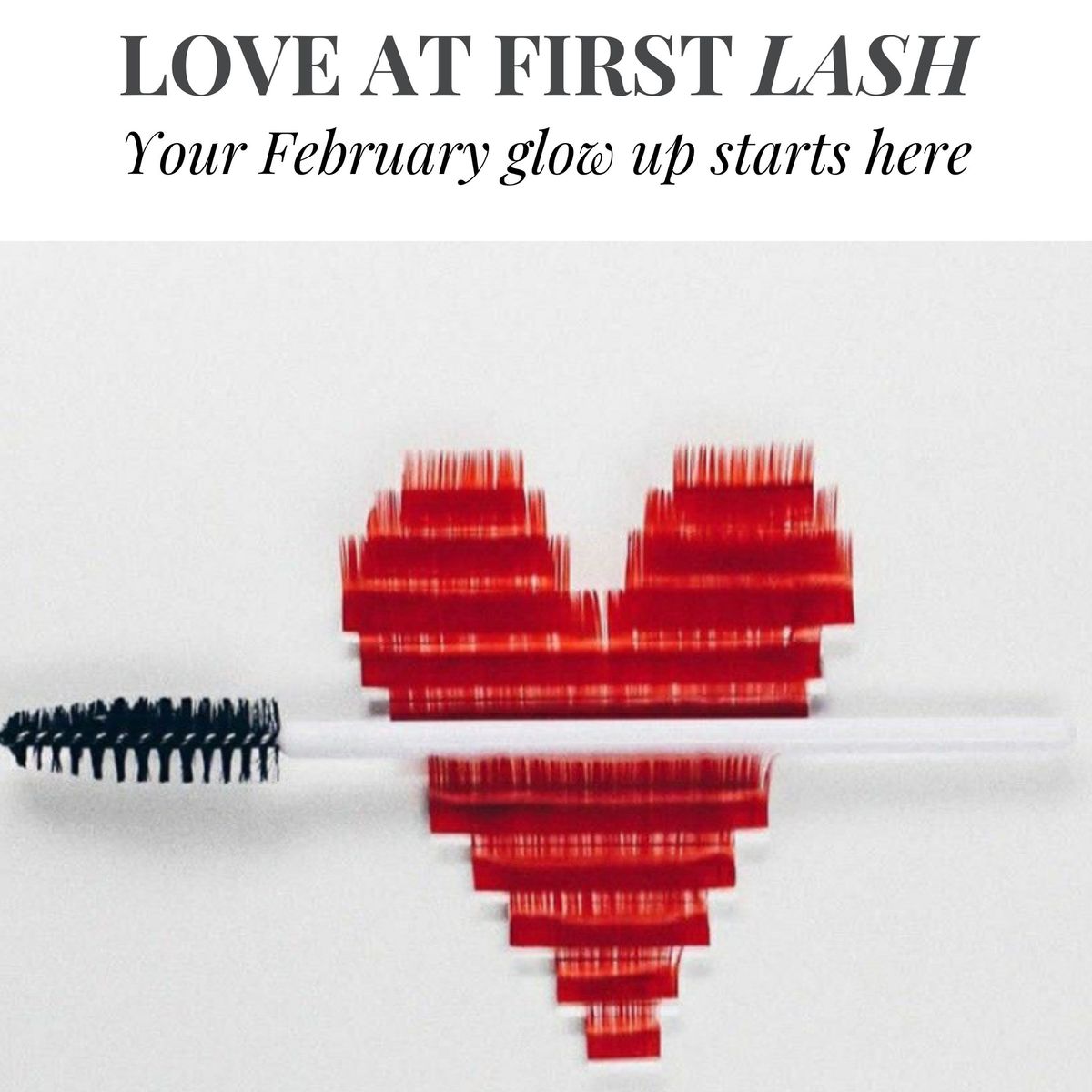 Love at first Lash at Bliss Hair Studio