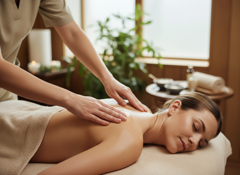 Spa Back Massage