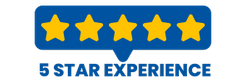 5 star experience. 