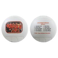 BESTSOCCERBUYS.COM Volleyball Ball White Plain Single Ball & Six Pack for  Autographs Awards Sign Painting Coaches Gift
