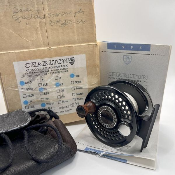 Charlton 8400 1.2 LH with Walnut Reel Handle