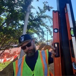 Hawkeye Construction crew.