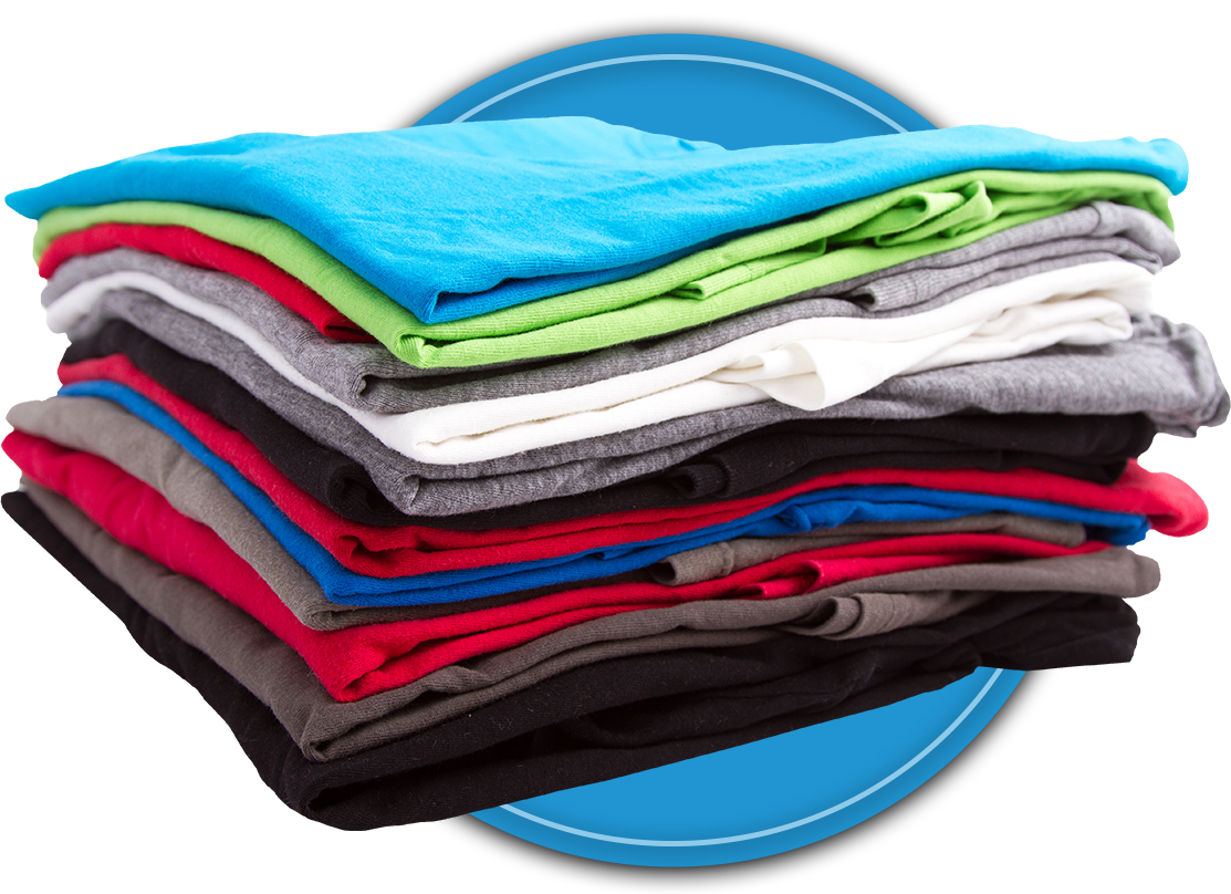 Image of nicely folded clean laundry