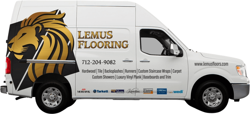 Lemus Flooring Van