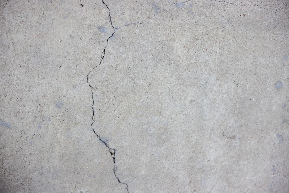 cracked flooring