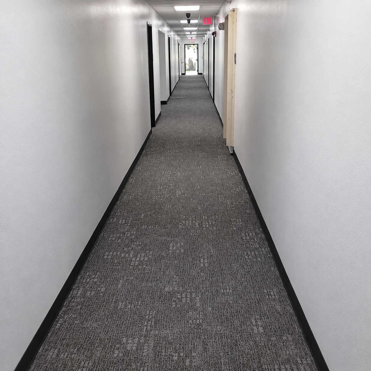 Carpet tile installation