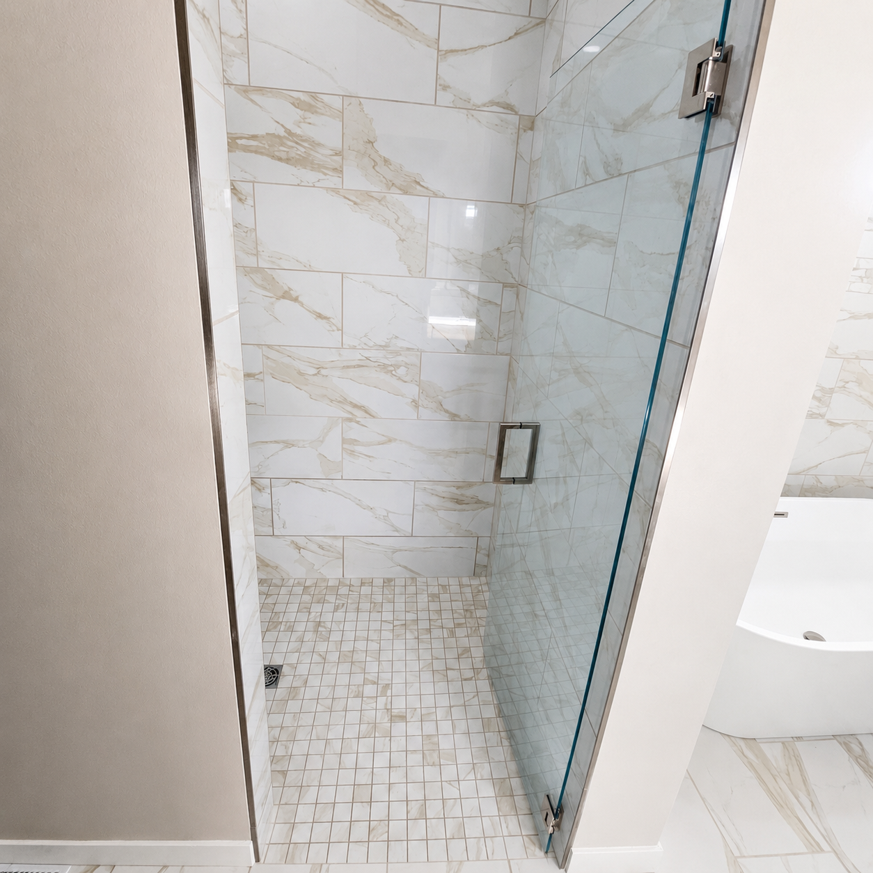 Curbless Shower