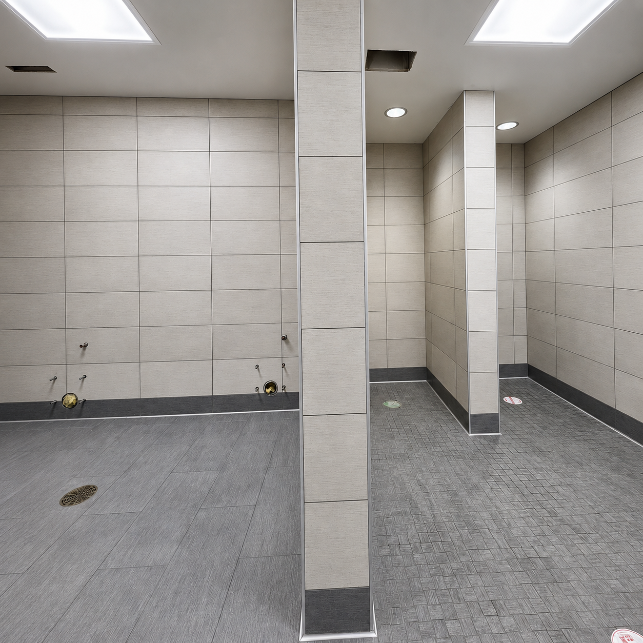 Curbless Shower
