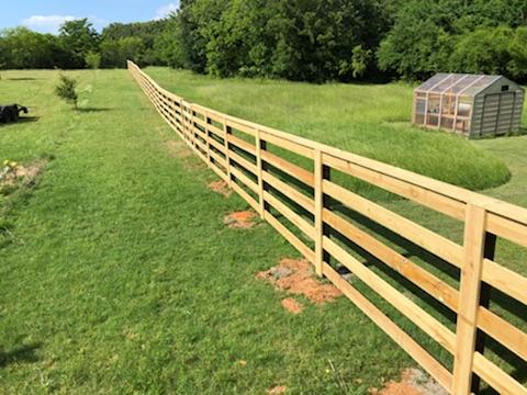 Wood Fence Installation