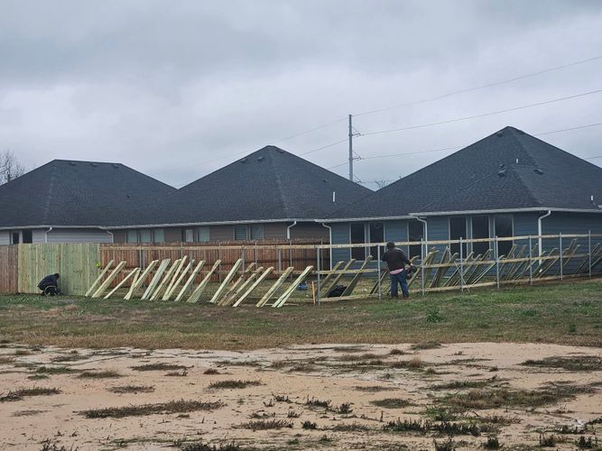 Wood Fence Installation