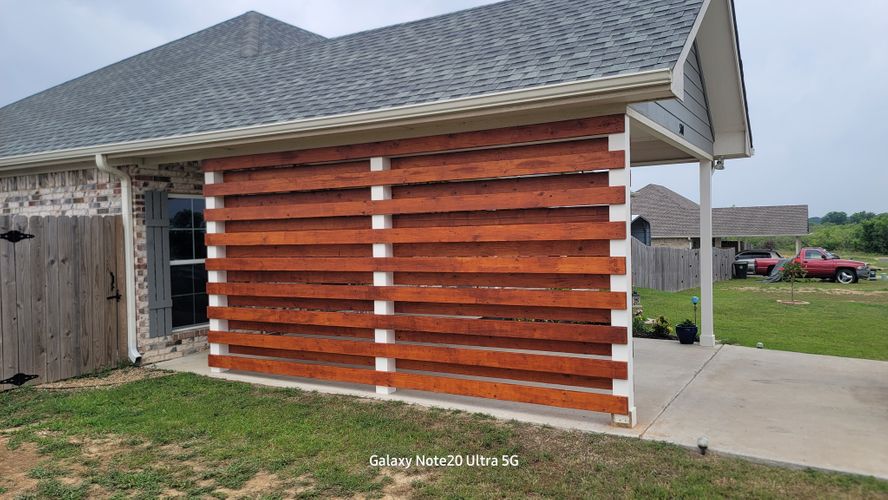 Wood Fence Installation