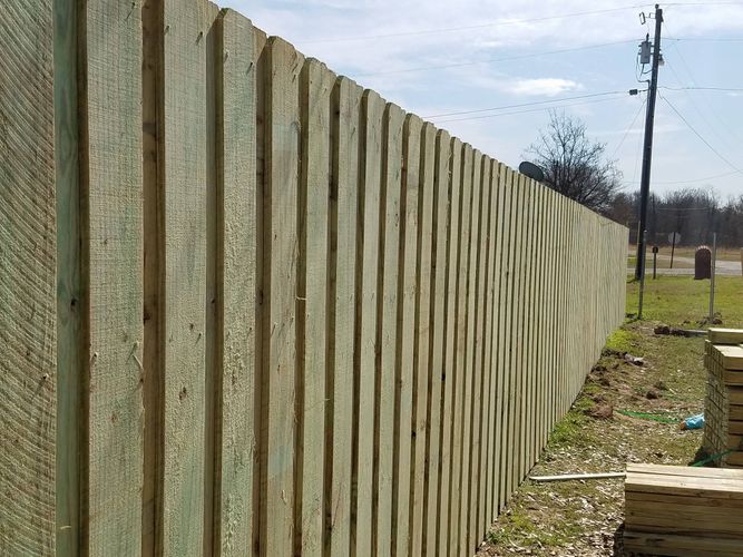 Wood Fence Installation