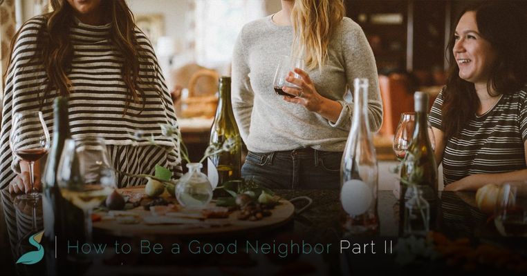 how to be a good neighbor — part ii