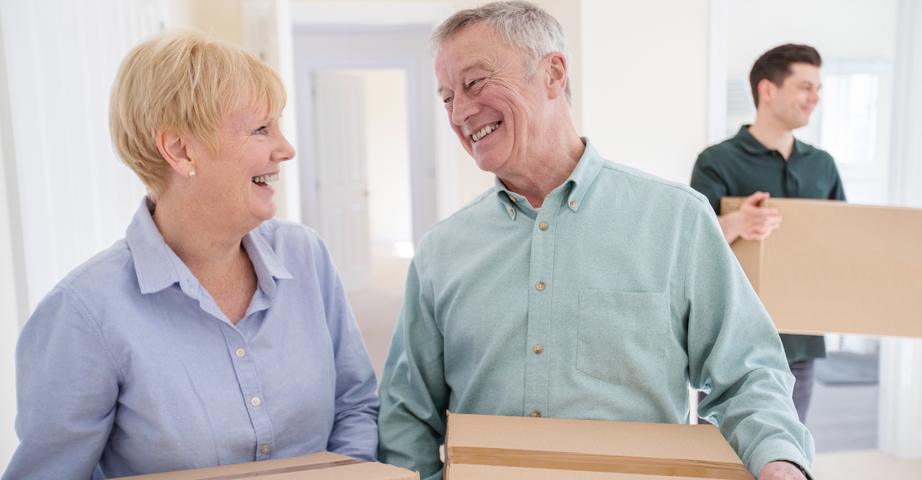 couple getting ready to move