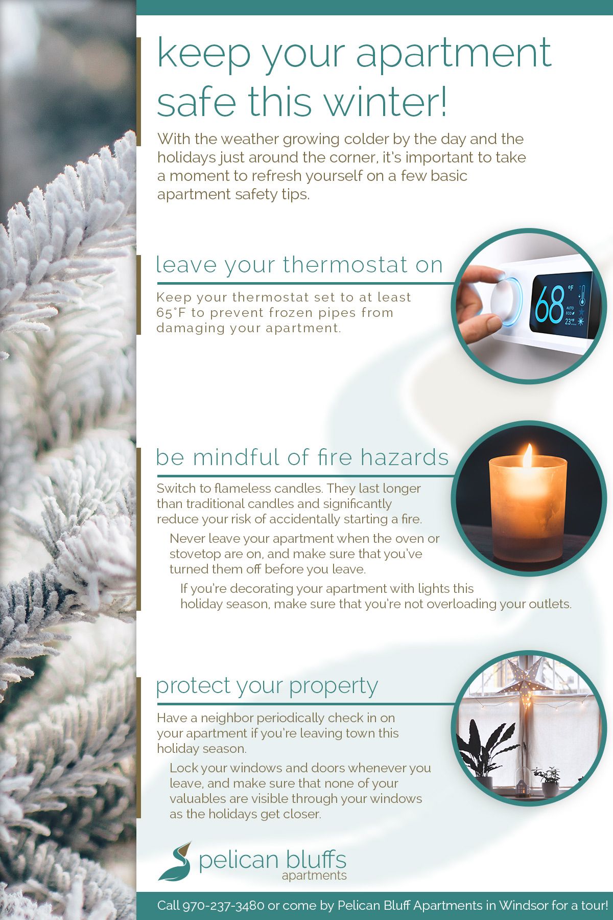 keep your apartment safe this winter infographic