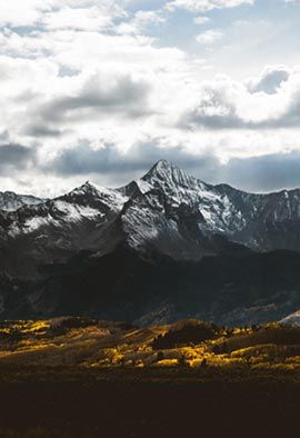 snow-capped Rocky Mountains