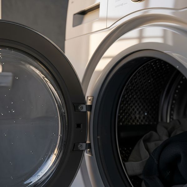 washing machine door ajar