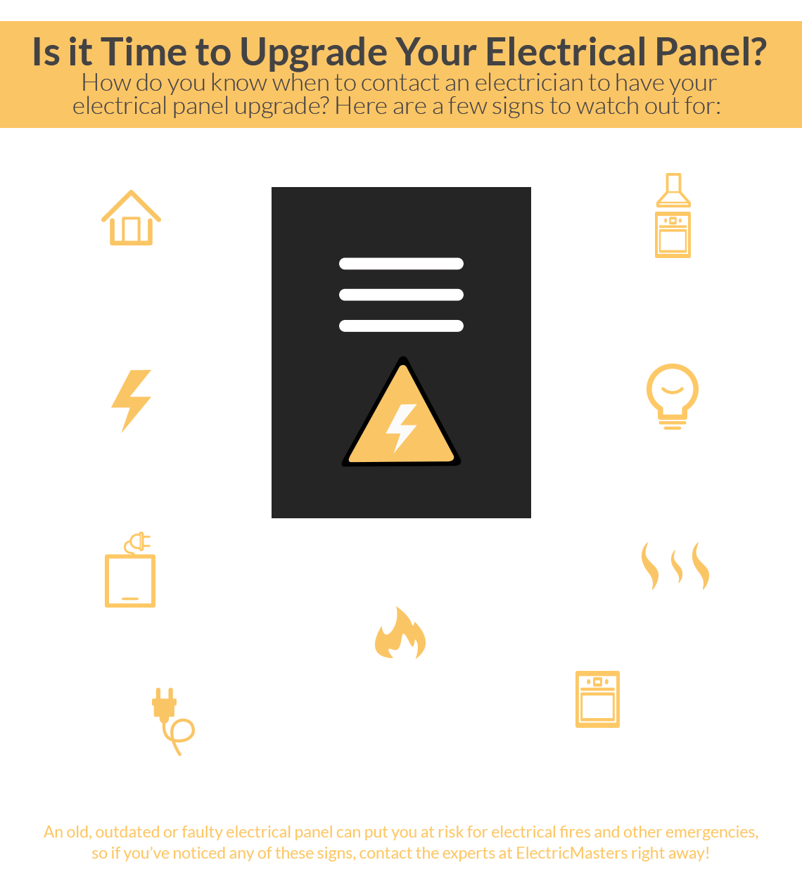 Electrical Panel Update Infographic