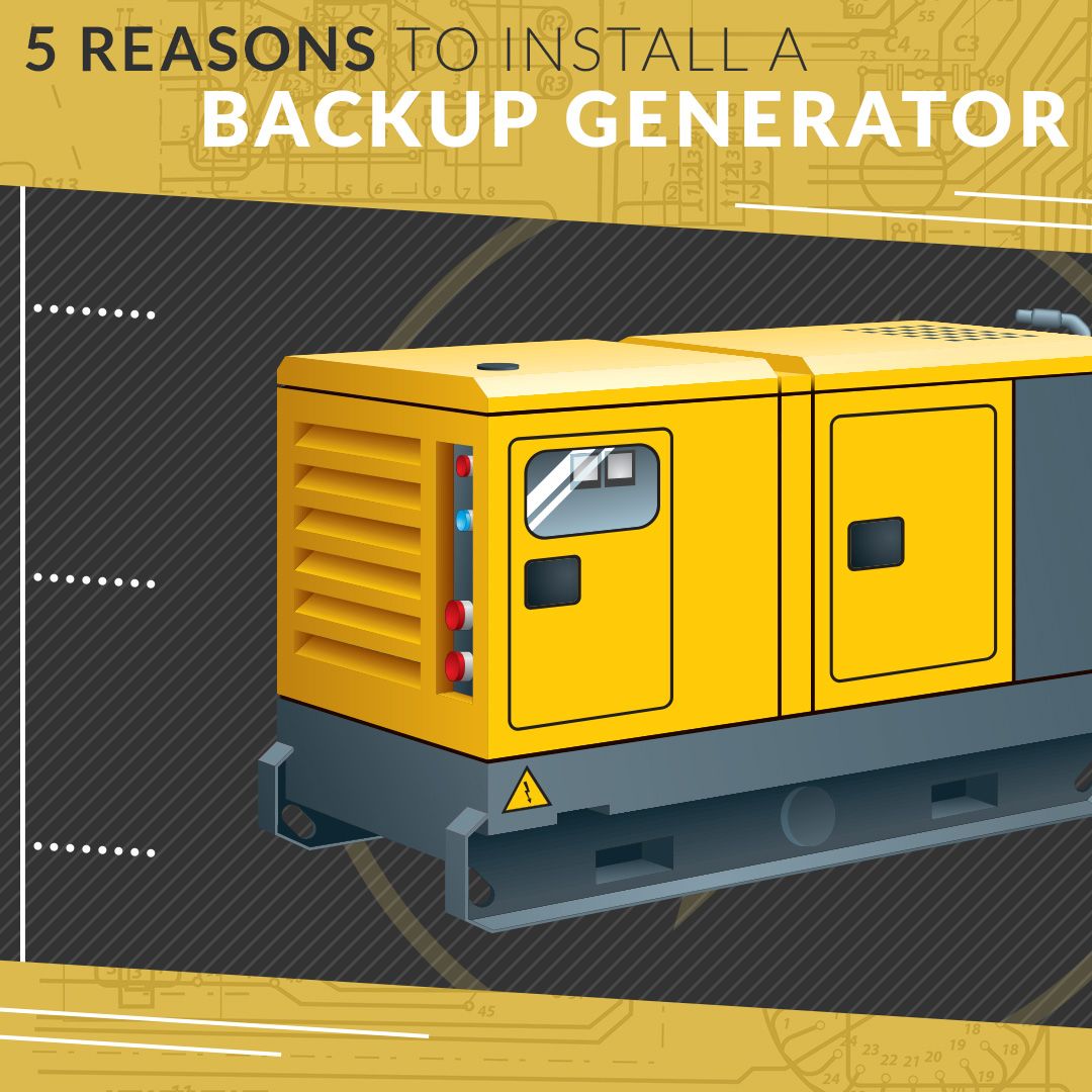 5 Reasons to Install A Backup Generator