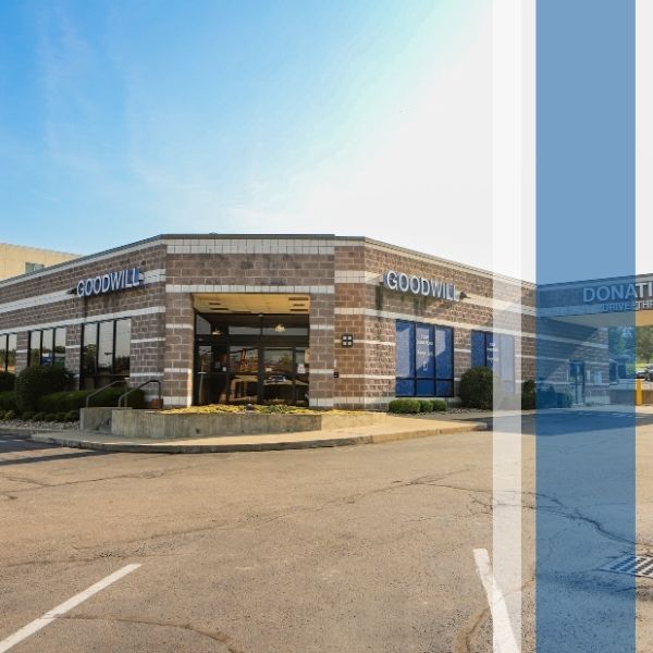 The exterior of the Millersburg Goodwill location