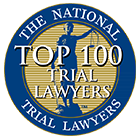 The National Top 100 Trial Lawyers Badge