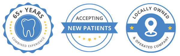 1: Locally Owned and Operated
2: 65+ years of combined experience
3: Accepting New Patients