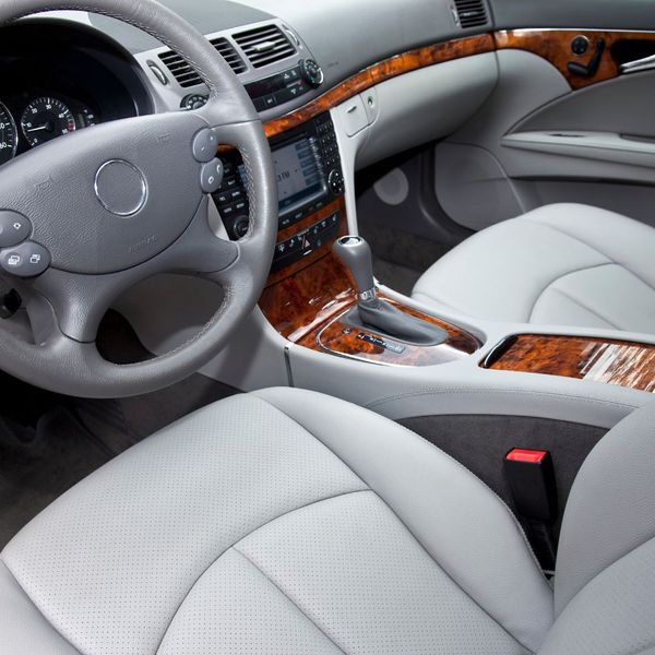 Clean car interior