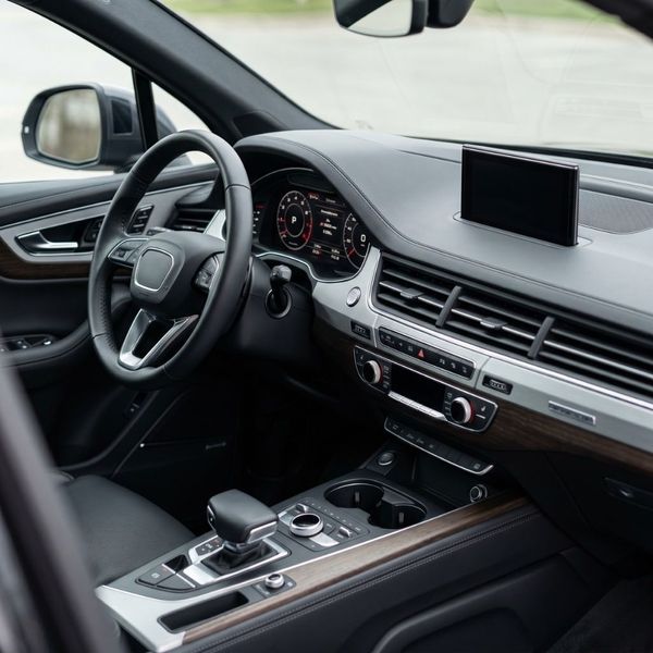 a immaculate dashboard and interior of a car