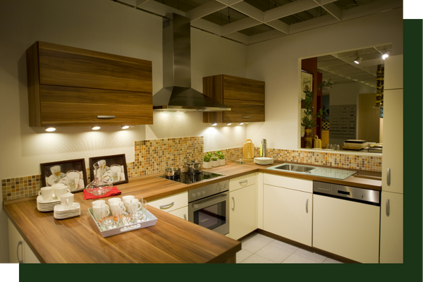 A beautiful small kitchen