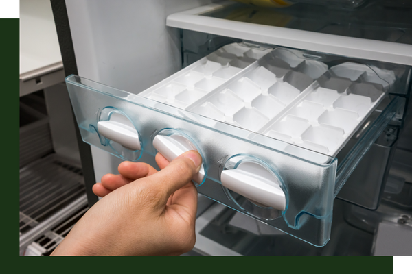 empty ice maker