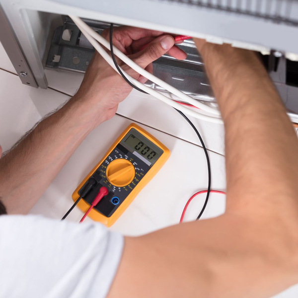 fixing fridge