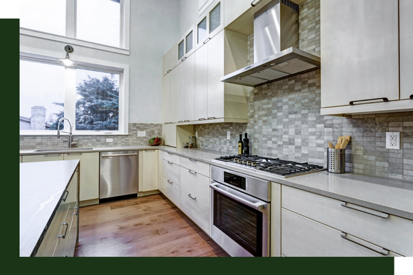 A modern kitchen
