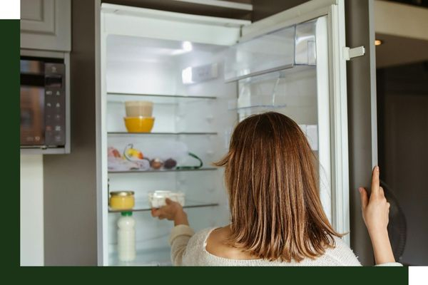 woman looking in fridge woman looking in fridge