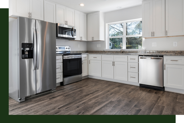 A modern kitchen