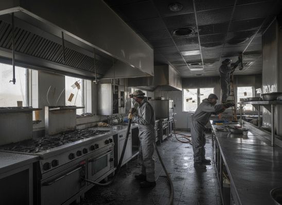 Commercial Kitchen Remediation After Fire