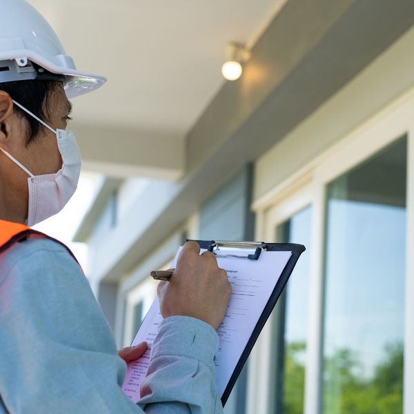 inspecting doors and windows