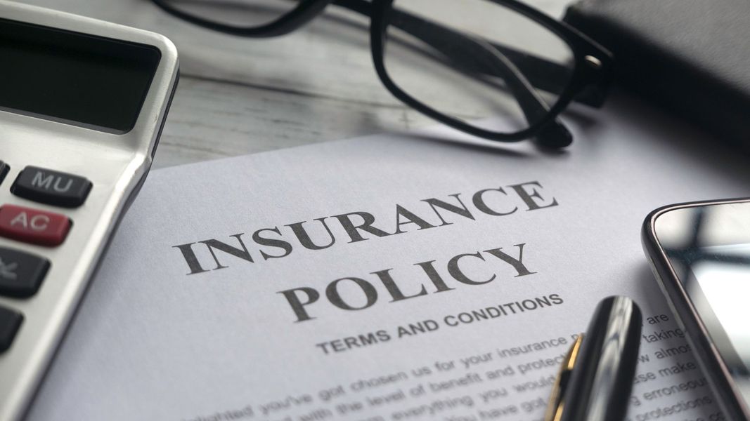 image of an insurance policy doc