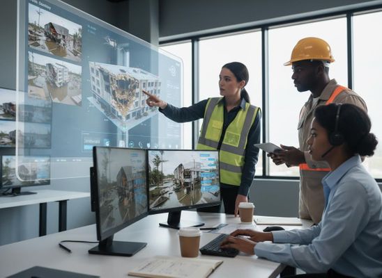 Disaster Assessment Team Using Advanced Technology