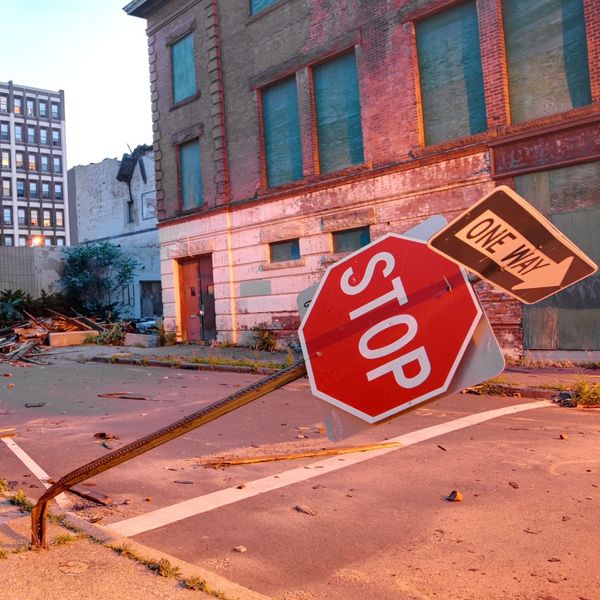 urban tornado damage