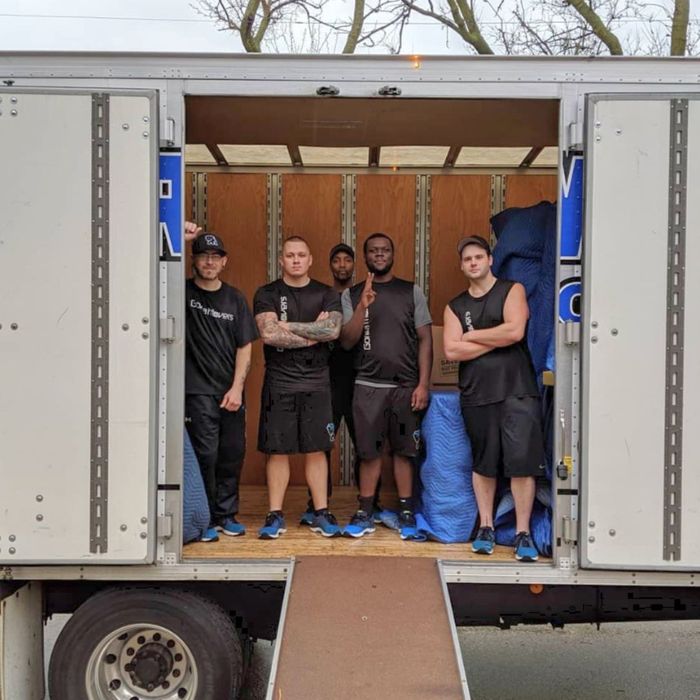 Gorilla Movers movers in truck