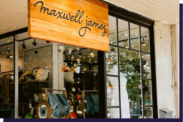 Business storefront.