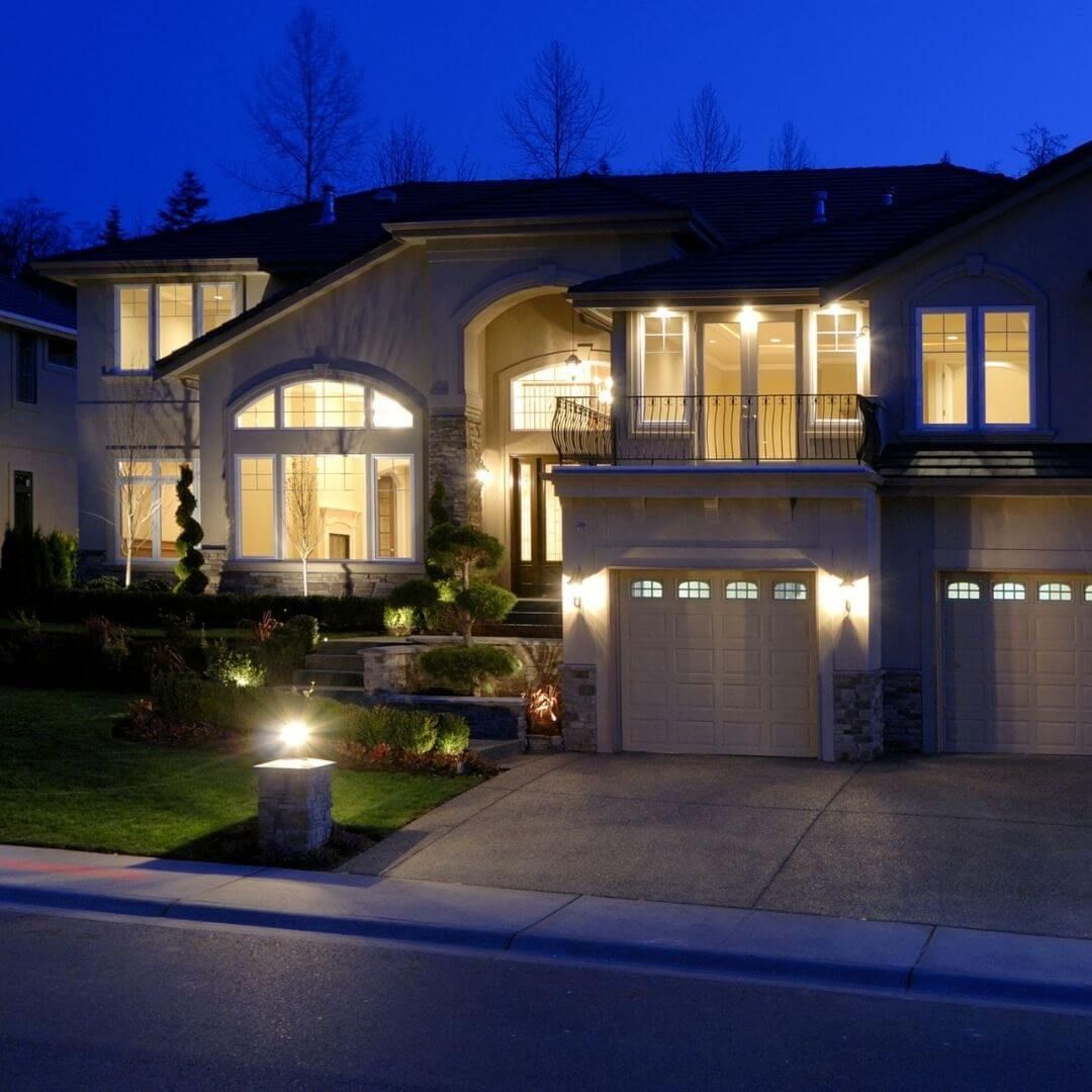 exterior house lighting