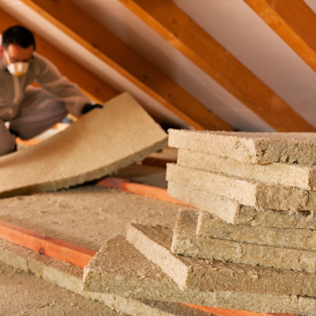 Slides of insulation